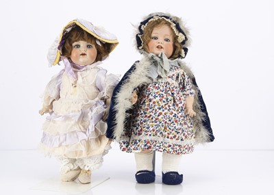 Lot 114 - Two Armand Marseille character babies