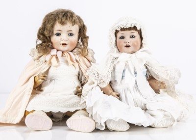 Lot 119 - Two German character babies