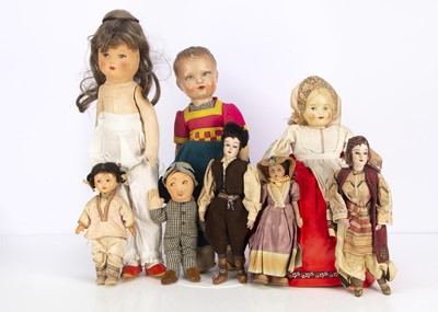 Lot 150 - Dean’s Rag Book Co dolls