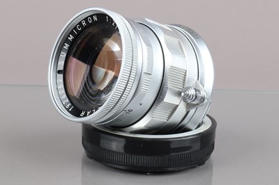 Lot 537 - A Leitz Wetzlar 50mm f/2 Summicron M Lens