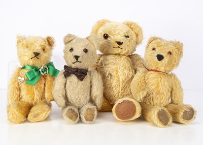 Lot 237 - Four post-war Irish teddy bears