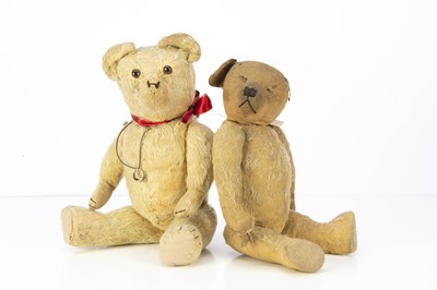 Lot 249 - Two 1920-30's British teddy bears