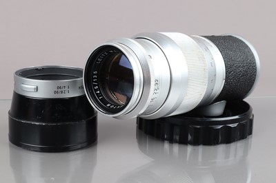 Lot 546 - A Leitz Wetzlar 135mm f/4.5 Hektor M Lens