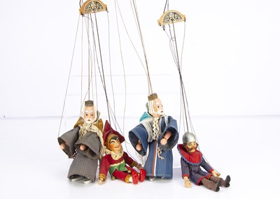 Lot 289 - Four Czech AMP string puppets