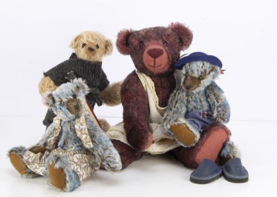 Lot 327 - Four artist teddy bears