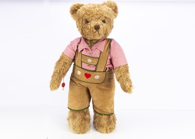 Lot 328 - A very large limited edition Hermann teddy bear