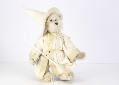 Lot 333 - A limited edition Hermann White Wizard teddy bear