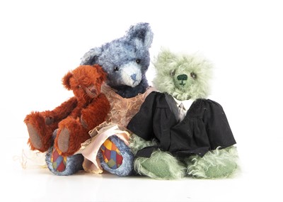 Lot 334 - Three artist teddy bears