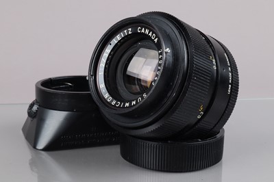 Lot 551 - A Leitz Canada 35mm f/2 Summicron-R Lens