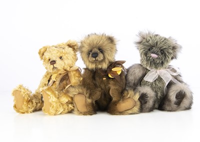 Lot 365 - Three Charlie Bears teddy bears