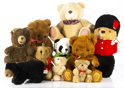 Lot 374 - A very large selection of manufactured teddy bears and soft toys