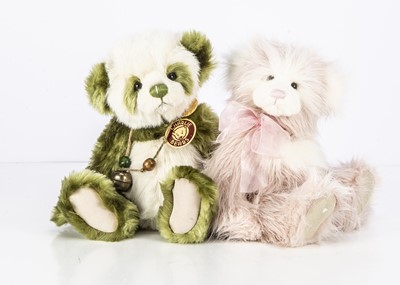 Lot 375 - Two Charlie Bears teddy bears