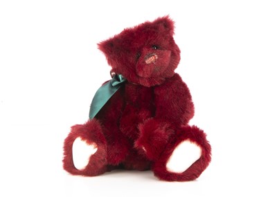 Lot 376 - A Charlie Bears Cranberry teddy bear