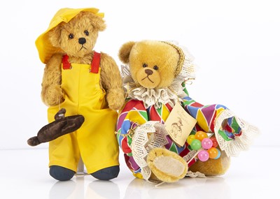 Lot 382 - Two American dressed artist teddy bears