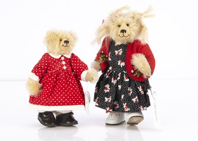 Lot 384 - Two Jo Greeno artist teddy bears