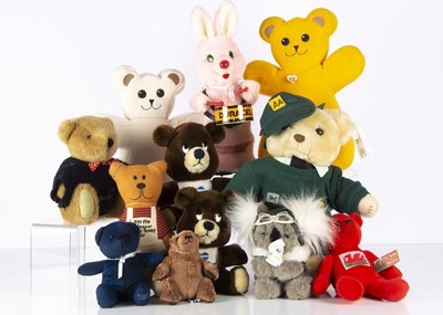 Lot 385 - A very large selection of promotional and advertising teddy bears