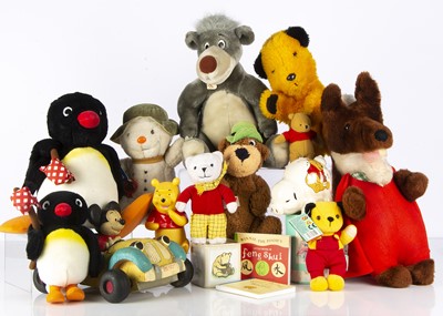 Lot 390 - A large selection of childhood favourite teddy bears