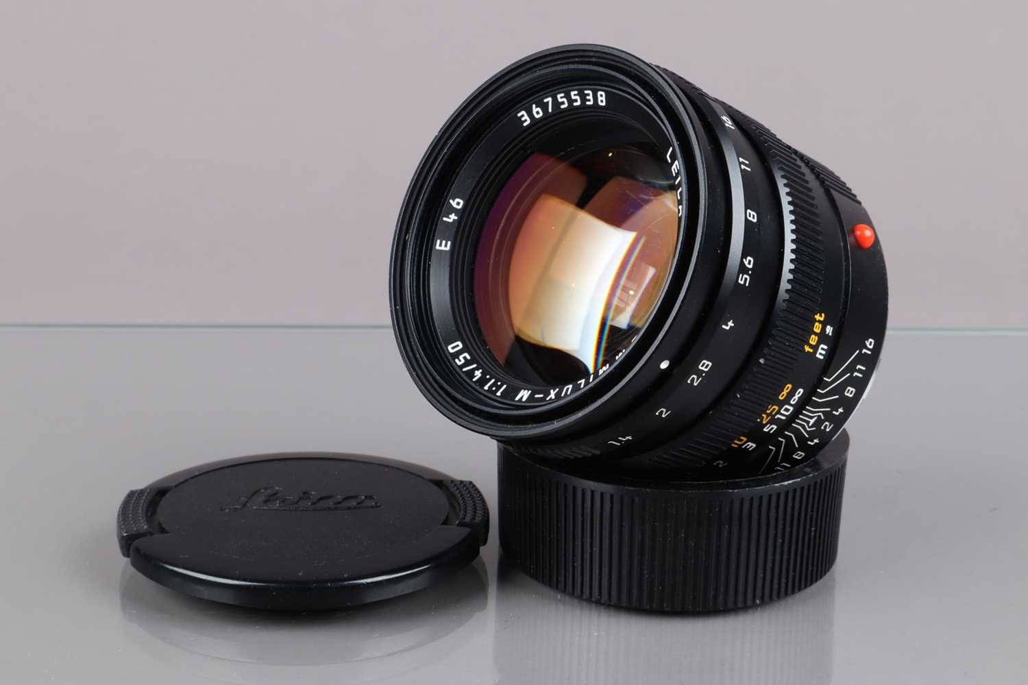 Lot 556 - A Leica 50mm f/1.4 Summilux-M E46 Lens