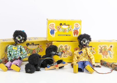 Lot 418 - Two Pelham Puppet Golly's