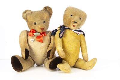 Lot 431 - Two Continental teddy bears