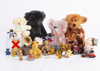 Lot 445 - Three artist teddy bears