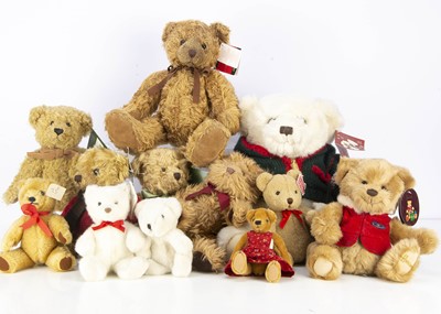 Lot 450 - Five Harrods teddy bears