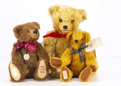 Lot 455 - Three limited edition Dean's Rag Book Company teddy bears