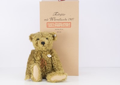 Lot 465 - A Steiff limited edition teddy bear hot water bottle