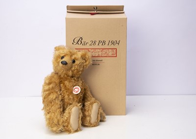 Lot 469 - A Steiff limited edition replica Bear 28 PB 1904 teddy bear