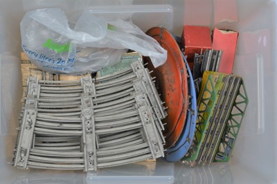 Lot 46 - A Large Quantity of Hornby 0 Gauge 3-rail (electric) Track and Track fittings (qty)