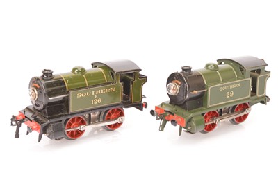 Lot 71 - Two Hornby 0 Gauge electric 20-volt Southern Railway Tank Locomotives (2)