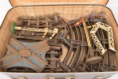 Lot 88 - Hornby 0 Gauge clockwork Trains and Accessories