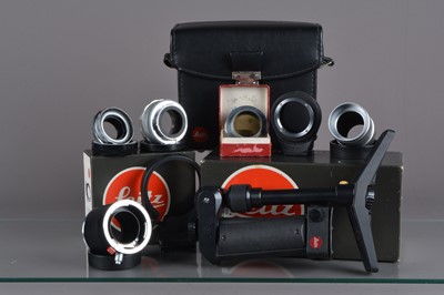 Lot 594 - A Group of Leica Accessories