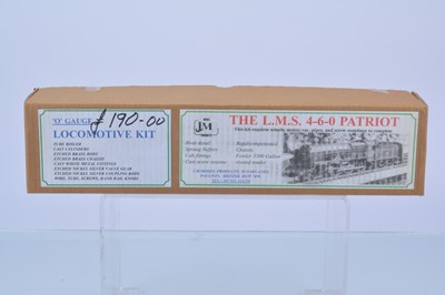 Lot 107 - A Finescale 0 Gauge LMS/BR Stanier 'Patriot' class 4-6-0 Locomotive and Tender body kit by JM Model Products