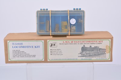 Lot 109 - A Finescale 0 Gauge LMS/BR Fowler '4F' class 0-6-0 Locomotive and Tender body kit by JM Model Products