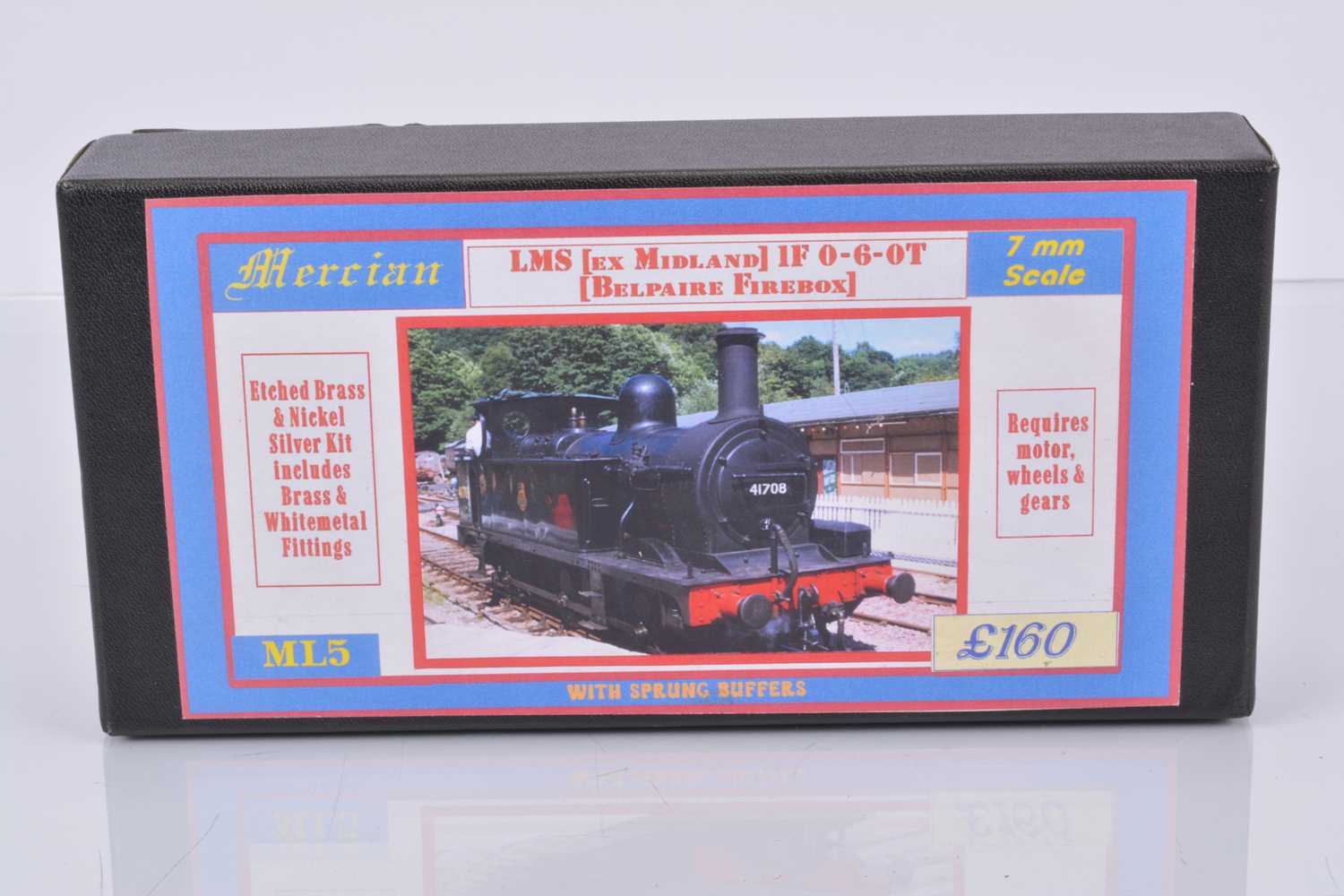 Lot 112 - A Finescale 0 Gauge MR/LMS/BR Fowler '1F' class 0-6-0 Tank Locomotive body kit ML5 by Mercian Models