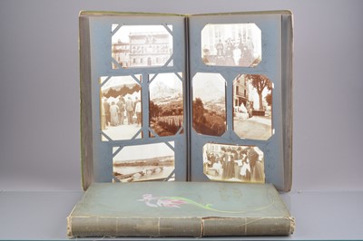 Lot 50 - Gelatin silver print travel albums 1909-1910