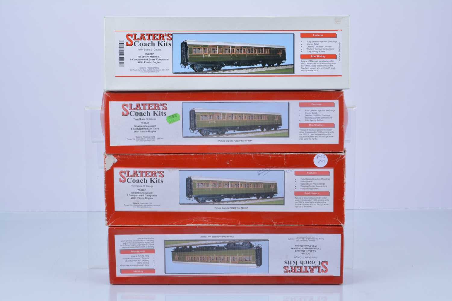 Lot 131 - Finescale 0 Gauge SR Maunsell Coach body