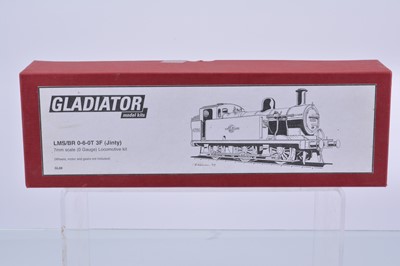 Lot 144 - An unmade Finescale 0 Gauge LMS/BR 'Jinty' 3F class 0-6-0 Tank Locomotive body kit by Gladiator Models