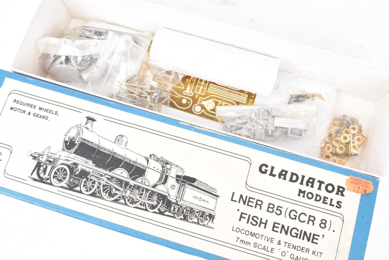 Lot 146 - An unmade Finescale 0 Gauge GCR/LNER 'Fish Engine' B5 class 4-6-0 Locomotive and Tender body kit by Gladiator Models