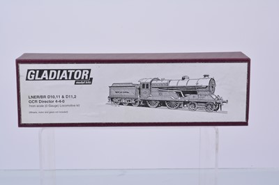 Lot 147 - An unmade Finescale 0 Gauge GCR/LNER 'Director' D10/11/12 class 4-4-0 Locomotive and Tender body kit by Gladiator Models