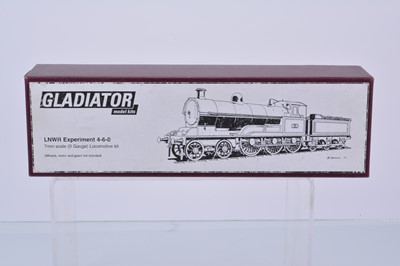 Lot 150 - An unmade Finescale 0 Gauge LNWR/LMS 'Experiment' class 4-6-0 Locomotive and Tender body kit by Gladiator Models