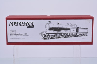 Lot 151 - Another unmade Finescale 0 Gauge LNWR/LMS 'Experiment' class 4-6-0 Locomotive and Tender body kit by Gladiator Models