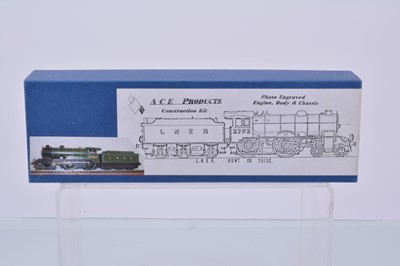 Lot 152 - A part-made Finescale 0 Gauge LNER 'Hunt' or 'Shire' D49 class 4-4-0 Locomotive and Tender body kit by A C E Products