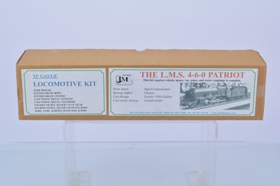 Lot 161 - An unmade Finescale 0 Gauge LMS/BR 'Patriot' 5XP class 4-6-0 Locomotive and Tender body kit by JM Products