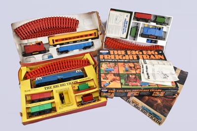 Lot 188 - Three Tri-ang 0 Gauge Big Big/Novo Train Sets