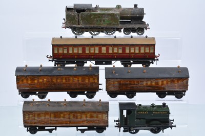 Lot 239 - Leeds Model Co 0 Gauge Locomotives and Coaching Stock (6)