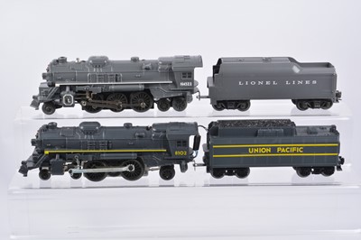 Lot 262 - Two late-production Lionel 0 Gauge electric Locomotives and Tenders (4)