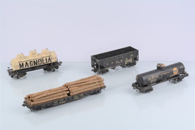 Lot 270 - Kit-built 0 Gauge American bogie Freight Stock