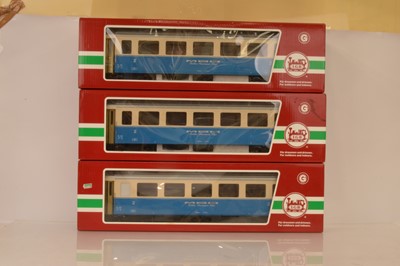 Lot 308 - LGB G Gauge MOB Coaches 2nd Class (3)